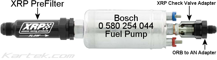  External Inline Fuel Pump For Bosch 044 0580254044