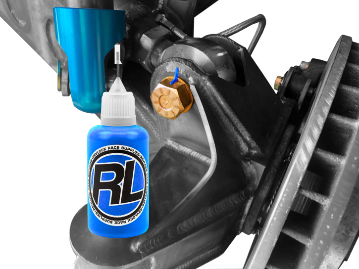 revlock race supplies blue sure lock nut bolt screw or fastener tamper detection paint 30ml bottle