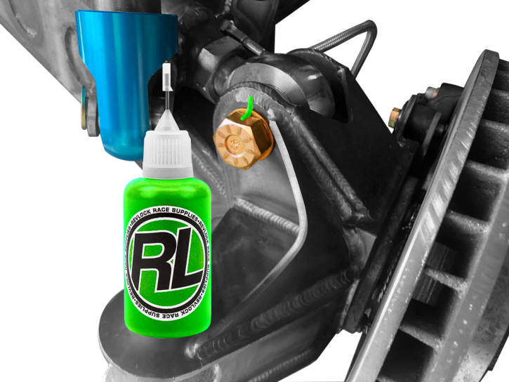 revlock race supplies green sure lock nut bolt screw or fastener tamper detection paint 30ml bottle