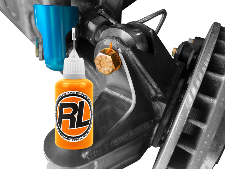 revlock race supplies orange sure lock nut bolt screw or fastener tamper detection paint 30ml bottle