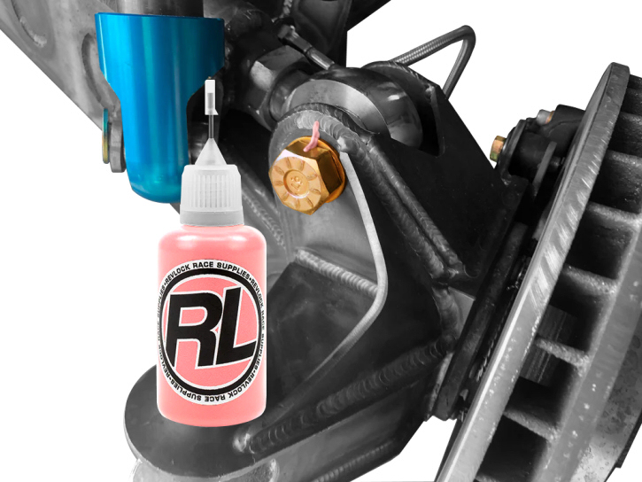 revlock race supplies pink sure lock nut bolt screw or fastener tamper detection paint 30ml bottle