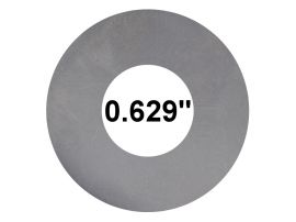 Sway-A-Way RaceRunner Shocks Rebound Or Compression Valving Shims 0.020" Thick 2.050" OD 0.629" ID