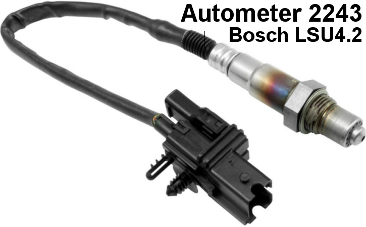 Autometer 2243 Bosch LSU4.2 wideband o2 AFR air fuel ratio sensor
