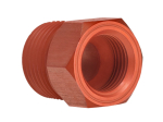 Autometer 2273 Adapter Fitting For 5/8"-18 Tapered Seat Capillary Tube Nut To 1/2" NPT Pipe Thread