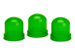 Autometer 3215 Green Silicone T3 Wedge Light Bulb Covers Package Of 3