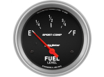 Sport-Comp 2-5/8" Short Sweep Electrical Gauges Fuel Level (240 ? Empty/33 ? Full)