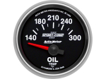 Sport-Comp II 2-1/16" Short Sweep Electric Gauges Oil Temperature 140°F - 300°F