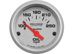 Ultra-Lite 2-1/16" Short Sweep Electric Gauges Oil Temperature 100°F - 250°F