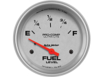 Ultra-Lite 2-5/8" Short Sweep Electric Gauges Fuel Level (240 ? Empty/33 ? Full)