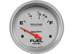 Ultra-Lite 2-5/8" Short Sweep Electric Gauges Fuel Level (16 ? Empty/158 ? Full)