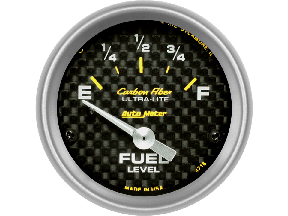 Autometer Carbon Fiber 52mm Gauge Cup (2121)