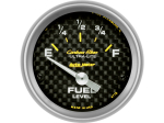 Carbon Fiber 2-1/16" Short Sweep Electric Gauges Fuel Level (240 ? Empty/33 ? Full)