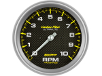 Carbon Fiber 5" In-Dash Tachometer 10,000 RPM
