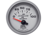 Ultra-Lite II 2-1/16" Short Sweep Electric Gauges Oil Pressure 0-100 PSI