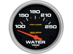 Pro-Comp 2-5/8" Short Sweep Electric Gauges Water Temperature 100°F - 250°F