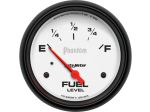 Phantom 2-5/8" Short Sweep Electric Gauges Fuel Level (240 ? Empty/33 ? Full)