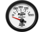 Phantom II 2-1/16" Short Sweep Electric Gauges Oil Pressure 0-100 PSI