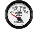 Phantom II 2-1/16" Short Sweep Electric Gauges Voltmeter 8-18 Volts