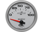 Ultra-Lite II 2-5/8" Short Sweep Electric Gauges Oil Pressure 0-100 PSI