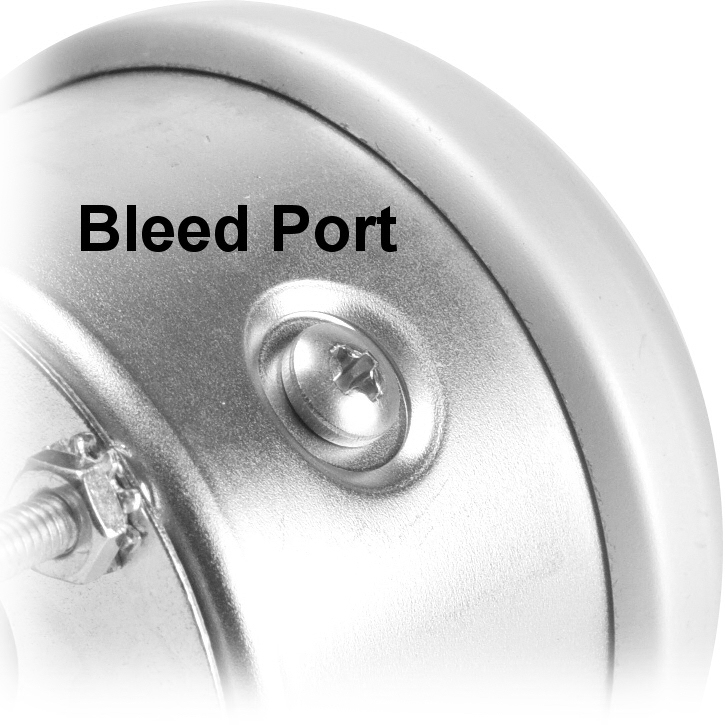 Autometer liquid fluid oil filled filling bleeder screw