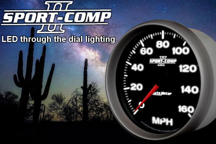 Autometer Sport-Comp II LED through-the-dial lighting Autometer Sport-Comp II LED through-the-dial lighting