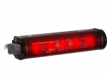 Baja Designs 10-0602 RTL-M Miniature Rear Brake And Tail Light With White Reverse Light