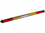 Baja Designs 10-3002 RTL Rear Brake And Tail Light, Solid Amber Dust Lights, White Reverse Light