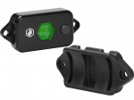 Baja Designs 39-8056 Green LED Dome Light With Switch Radiused For Tubing Or Can Mount To Flat Surf.