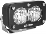 Baja Designs 48-0005 White S2 Pro LED Wide Cornering Beam Pattern Auxiliary Pod Light Only W/ Brkt