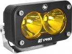 Baja Designs 48-0011 Amber S2 Pro LED Spot Beam Pattern Auxiliary Pod Light Only With Mounting Brkt
