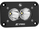 Baja Designs 48-1001 White Flush Mount S2 Pro LED Spot Auxiliary Pod Light Only