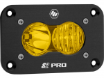 Baja Designs 48-1013 Amber Flush Mount S2 Pro LED Driving/Spot Combo Auxiliary Pod Light Only