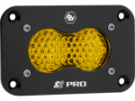 Baja Designs 48-1016 Amber Flush Mount S2 Pro LED Work Scene Auxiliary Pod Light Only
