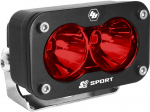 Baja Designs 54-0001 Red S2 Sport LED Spot Beam Pattern Auxiliary Pod Light Only W/ Mounting Brkt