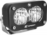 Baja Designs 54-0005 White S2 Sport LED Wide Cornering Beam Pattern Auxiliary Pod Light Only W/ Brkt