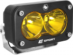 Baja Designs 54-0011 Amber S2 Sport LED Spot Beam Pattern Auxiliary Pod Light Only W/ Mounting Brkt