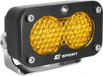 Baja Designs 54-0016 Amber S2 Sport LED Work Scene Beam Pattern Auxiliary Pod Light Only W/ Bracket