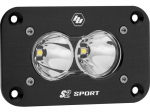 Baja Designs 54-1001 White Flush Mount S2 Sport LED Spot Auxiliary Pod Light Only