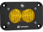 Baja Designs 54-1015 Amber Flush Mount S2 Sport LED Wide Cornering Auxiliary Pod Light Only