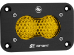 Baja Designs 54-1016 Amber Flush Mount S2 Sport LED Work Scene Auxiliary Pod Light Only