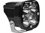 Baja Designs 55-0001 White Squadron Sport LED Spot Beam Pattern Pod Light Only With Mounting Bracket