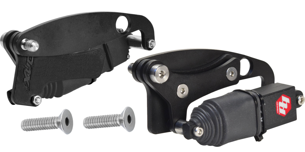 Baja Designs 80-0012 reflex double linear actuator kit for their 20 inch to 50 inch ONX6+ series LED light bars close up view