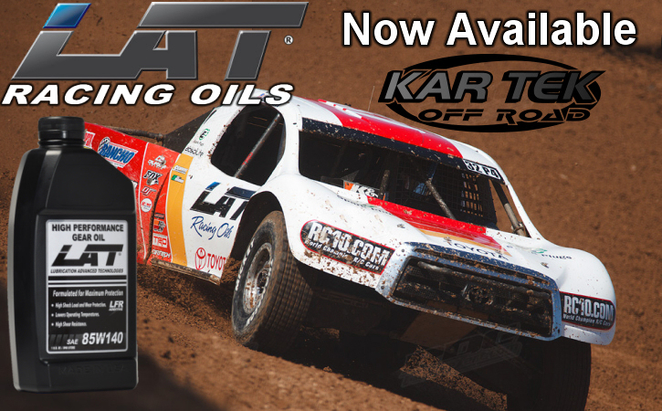LAT Racing Oils Now Available At Kartek Off-Road LAT Racing Oils Now Available At Kartek Off-Road