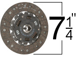 Shop 184mm / 7.25 Inch Clutch Disc Now