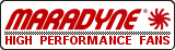 maradyne high performance fans company logo