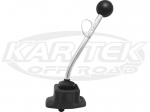 EMPI 00-4450-0 Chrome 4 Speed 13-1/2" Tall Trigger Shifter For Beetle, Karmann Ghia, Or Sand Rail