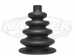 EMPI 00-4535-0 Universal Rubber Shifter Boot With A 1/2" Opening On Top And 3-3/4" Flange On Bottom