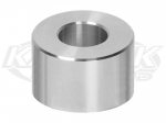 7/8" Shaft 2.5" or 3.0" Shock 1" Tall Internal Spacer For Reducing The Overall Eye To Eye Length