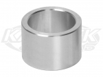 1-1/4" Shaft 2.0" Air Shock Or Bump Stop 1" Tall Internal Spacer For Reducing The Overall Length