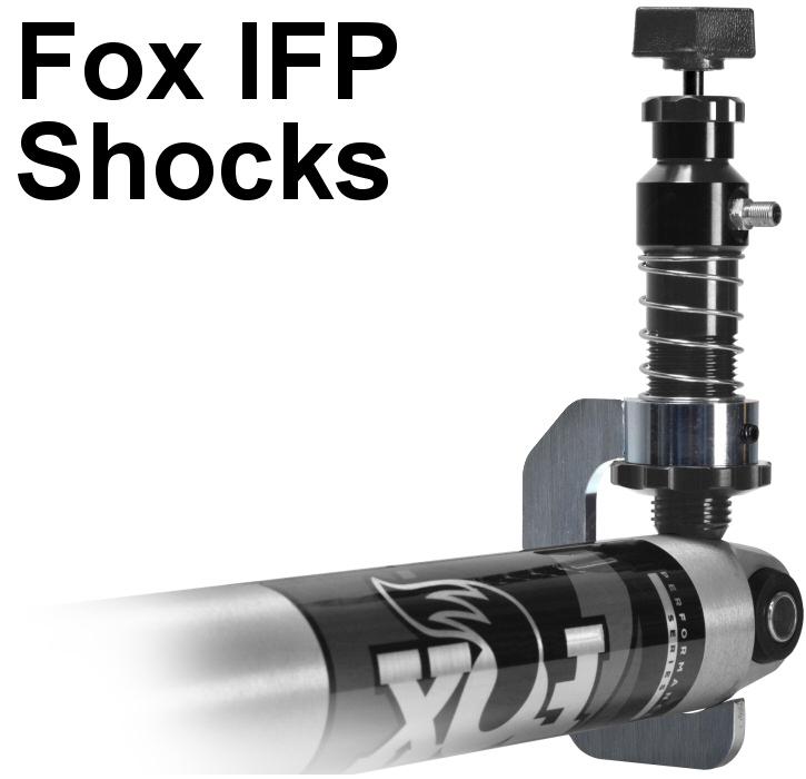 Fox Shocks 803-01-997 clamp on nitrogen filling tool on a Fox 2 inch IFP shock